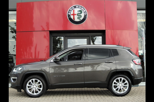 Jeep Compass 1.3T Limited Automaat 150PK | Clima | Xenon | Navi | Keyless | Licht/regen sensor | All-season banden