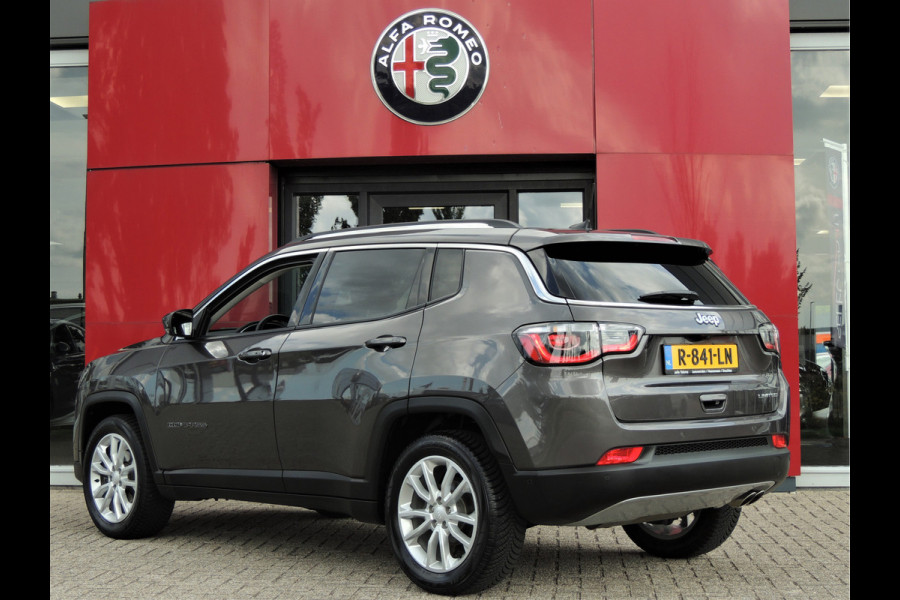 Jeep Compass 1.3T Limited Automaat 150PK | Clima | Xenon | Navi | Keyless | Licht/regen sensor | All-season banden
