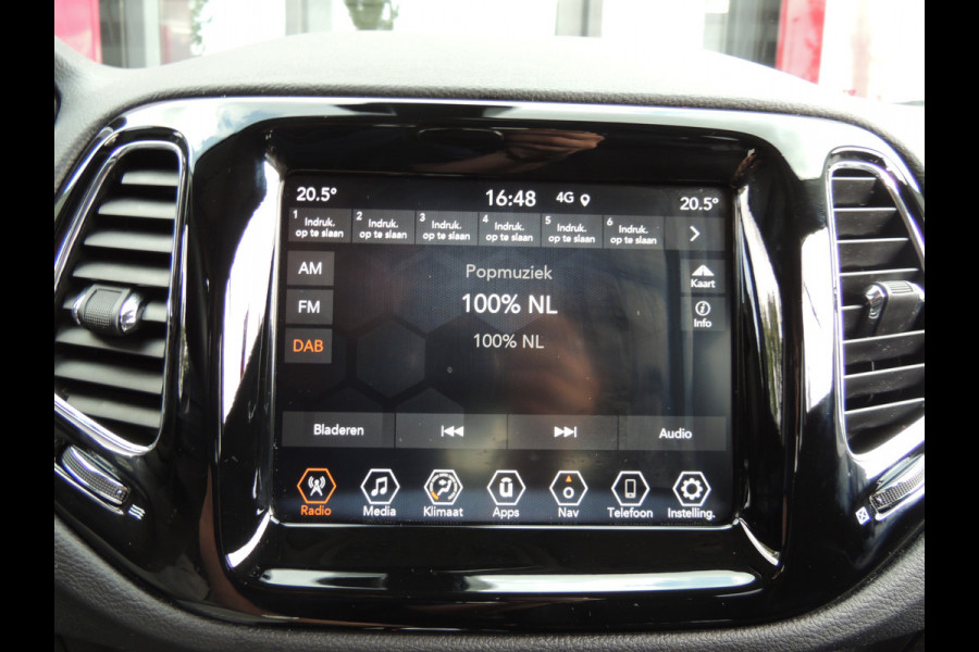 Jeep Compass 1.3T Limited Automaat 150PK | Clima | Xenon | Navi | Keyless | Licht/regen sensor | All-season banden