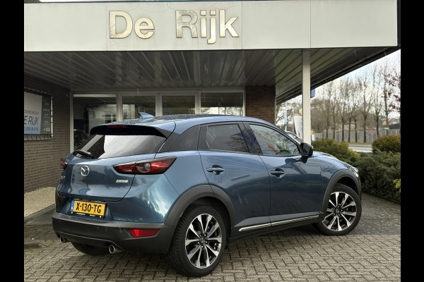 Mazda CX-3 2.0 SkyActiv-G 120 GT-M | Full Option | Leather Pack, Navi, Camera, ACC, Stoel+Stuurverw. | Zeer goed onderhouden!|