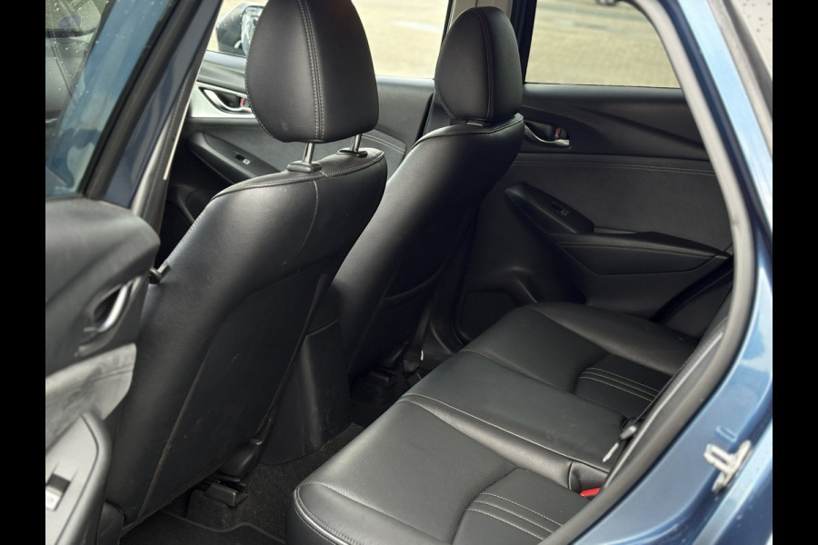 Mazda CX-3 2.0 SkyActiv-G 120 GT-M | Full Option | Leather Pack, Navi, Camera, ACC, Stoel+Stuurverw. | Zeer goed onderhouden!|