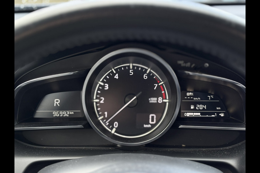 Mazda CX-3 2.0 SkyActiv-G 120 GT-M | Full Option | Leather Pack, Navi, Camera, ACC, Stoel+Stuurverw. | Zeer goed onderhouden!|