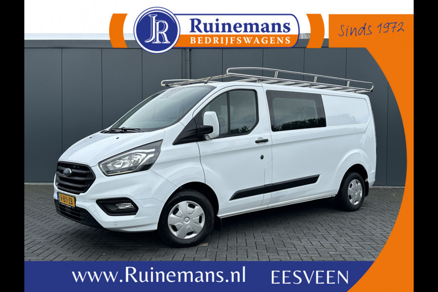 Ford Transit Custom 2.0 TDCI / L2H1 / DUBBEL CABINE / 1e EIG. / TREKHAAK / IMPERIAAL / CAMERA / CRUISE / 6 PERSOONS