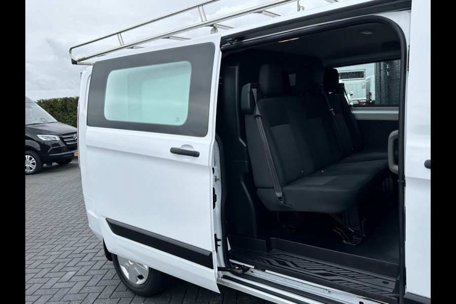 Ford Transit Custom 2.0 TDCI / L2H1 / DUBBEL CABINE / 1e EIG. / TREKHAAK / IMPERIAAL / CAMERA / CRUISE / 6 PERSOONS