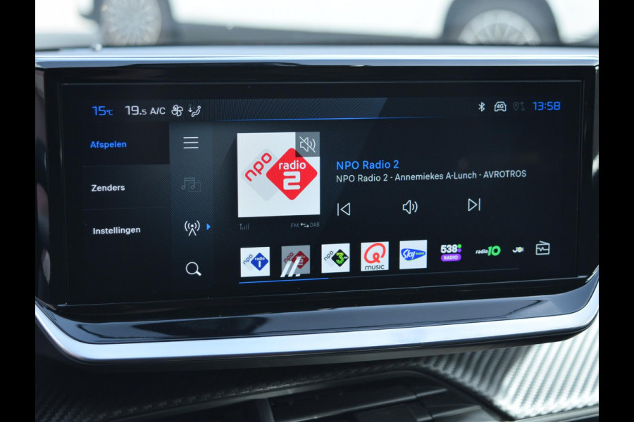 Peugeot 208 1.2 Hybrid 145 e-DCS6 GT 145 PK | ADAPTIVE CRUISE CONTROL | PARKEERSENSOREN MET CAMERA | CLIMATE CONTROL | DEMO