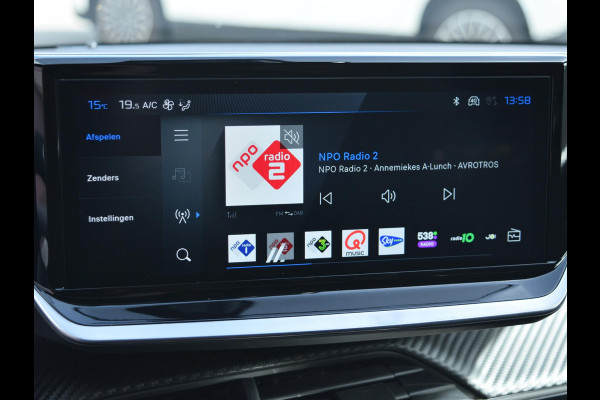 Peugeot 208 1.2 Hybrid 145 e-DCS6 GT 145 PK | ADAPTIVE CRUISE CONTROL | PARKEERSENSOREN MET CAMERA | CLIMATE CONTROL | DEMO