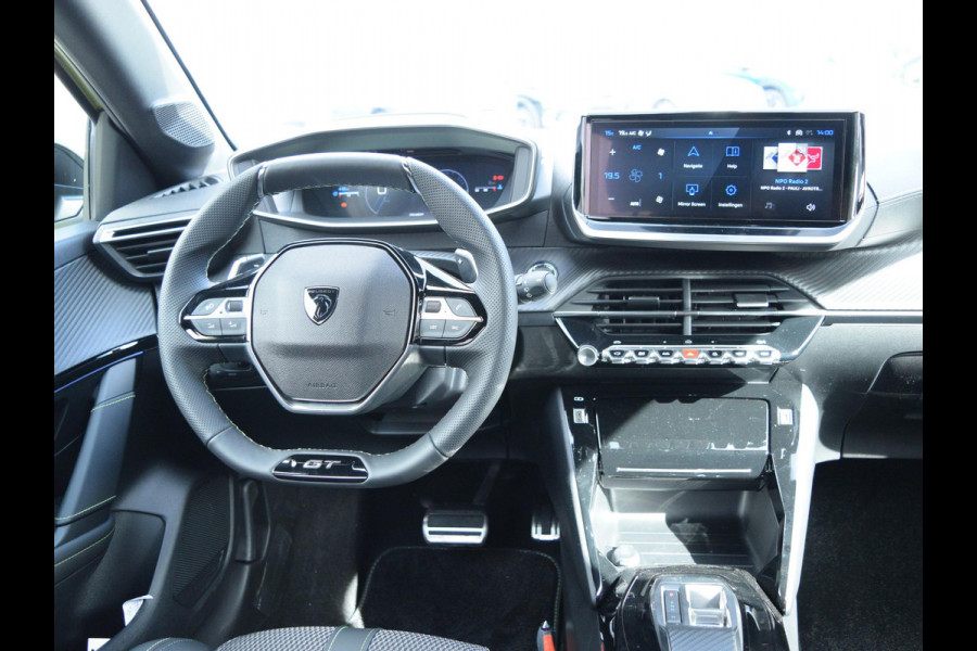 Peugeot 208 1.2 Hybrid 145 e-DCS6 GT 145 PK | ADAPTIVE CRUISE CONTROL | PARKEERSENSOREN MET CAMERA | CLIMATE CONTROL | DEMO