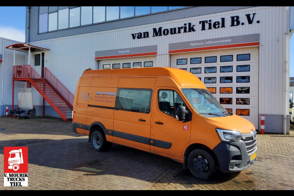 Renault Master 165.35 L3H3 RTWD - VRK-76-N - DUBBEL CABINE - DUBBELLUCHT - EURO 6
