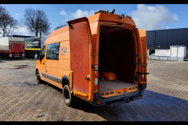 Renault Master 165.35 L3H3 RTWD - VRK-76-N - DUBBEL CABINE - DUBBELLUCHT - EURO 6