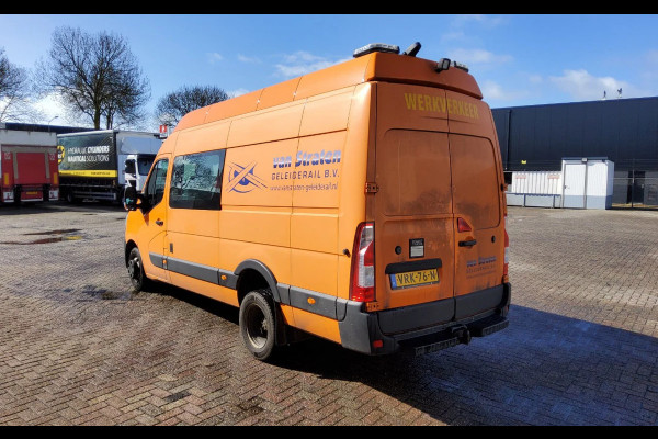 Renault Master 165.35 L3H3 RTWD - VRK-76-N - DUBBEL CABINE - DUBBELLUCHT - EURO 6