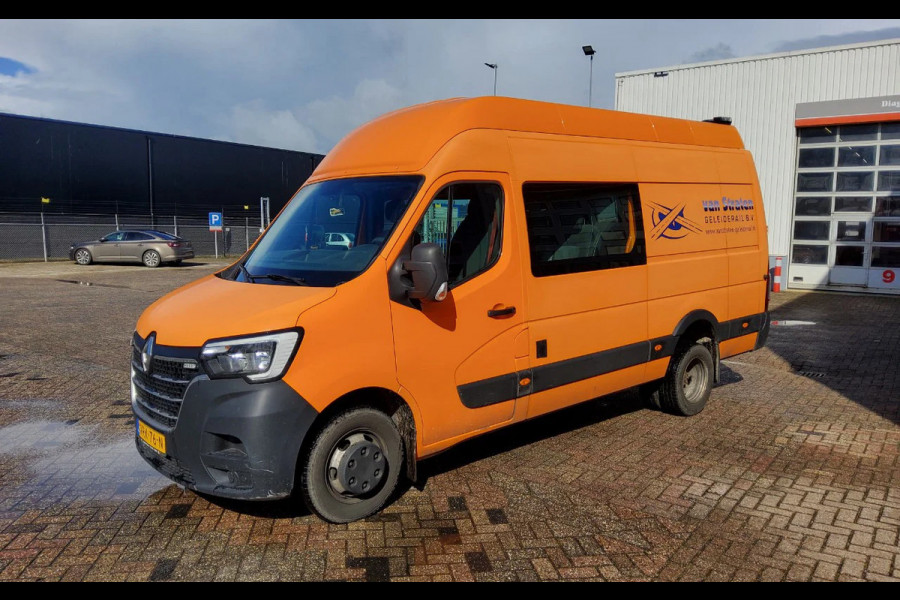 Renault Master 165.35 L3H3 RTWD - VRK-76-N - DUBBEL CABINE - DUBBELLUCHT - EURO 6