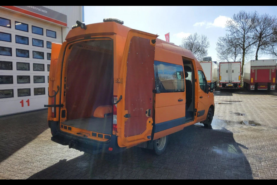 Renault Master 165.35 L3H3 RTWD - VRK-76-N - DUBBEL CABINE - DUBBELLUCHT - EURO 6