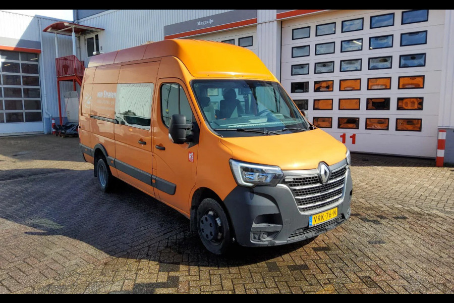 Renault Master 165.35 L3H3 RTWD - VRK-76-N - DUBBEL CABINE - DUBBELLUCHT - EURO 6
