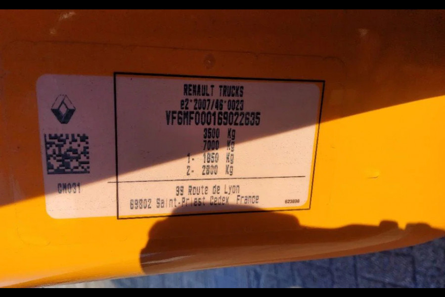 Renault Master 165.35 L3H3 RTWD - VRK-76-N - DUBBEL CABINE - DUBBELLUCHT - EURO 6