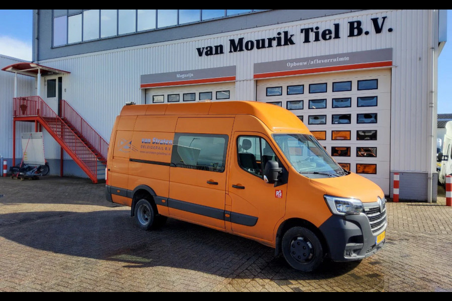 Renault Master 165.35 L3H3 RTWD - VRK-76-N - DUBBEL CABINE - DUBBELLUCHT - EURO 6