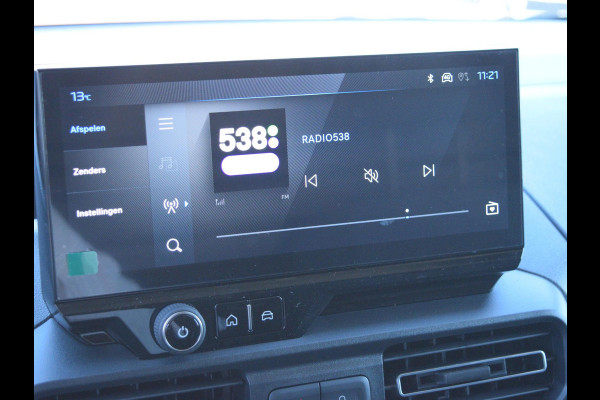 Peugeot e-Partner 136 L1 50 kWh | PACK COMFORT CONNECT | PARKEERSENSOREN MET CAMERA | NAVI | CRUISE CONTROL | DEMO