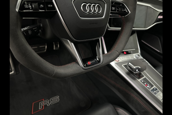 Audi RS7 Dynamic+ 300kmh | Keramisch | 22" ABT (9200,=) | B&O 3D High End | 4-Wielbesturing | Stoelvent. | Carbon Pack | Nachtzicht | Alc 91500,= ex btw | Lease / Maandbedrag 998,= pm. | 360 Camera | Laser-LED | ACC | Valcona | Klasse-5 | Head-up | Soft-Close | Isolatieglas | Dealer OH.