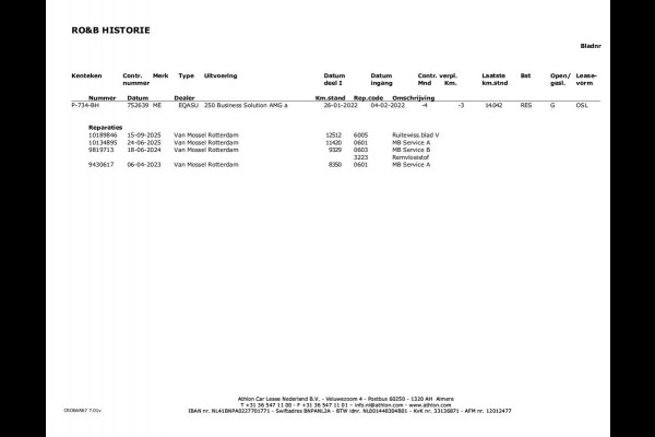 Mercedes-Benz EQA 250 Business Solution AMG 67 kWh | SOH 99% | Sfeerverlichting | 14.000 KM | NL-Auto | Nieuwstaat |