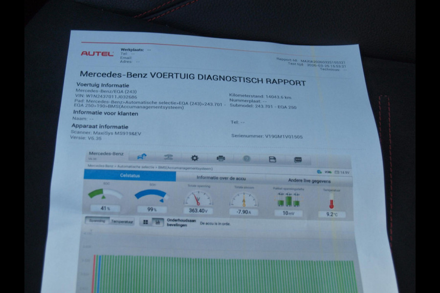 Mercedes-Benz EQA 250 Business Solution AMG 67 kWh | SOH 99% | Sfeerverlichting | 14.000 KM | NL-Auto | Nieuwstaat |