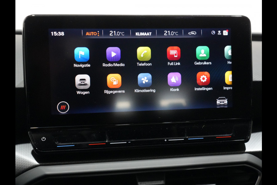 Seat Leon Sportstourer 1.5 eTSI 150pk DSG Style Business Intense Trekhaak Navigatie Camera Parkass. Android/Carplay