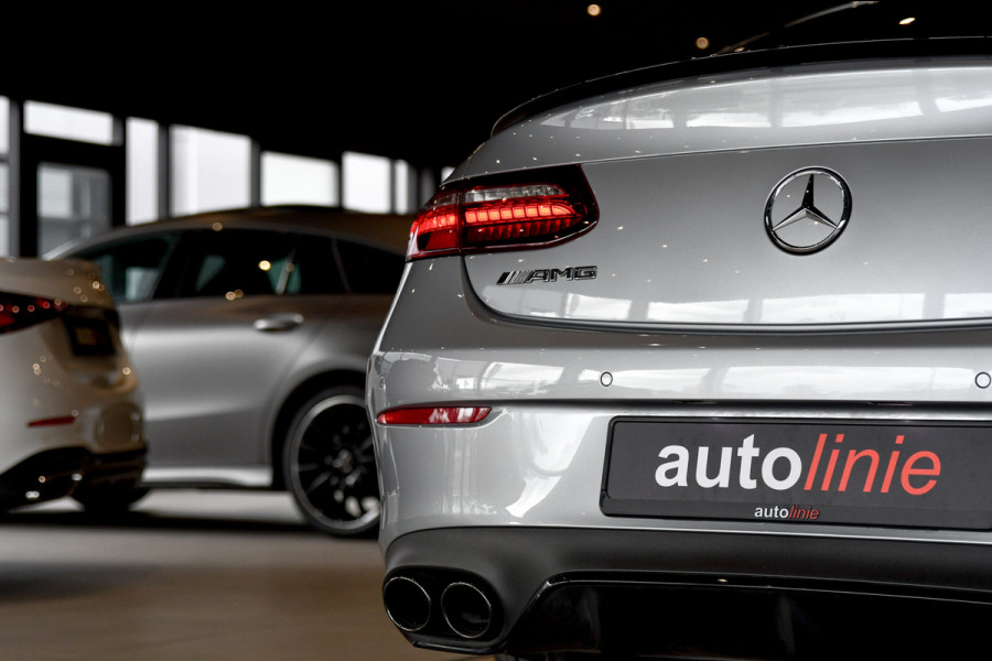 Mercedes-Benz E-Klasse Coupé AMG 53 4MATIC+. Pano, Luchtv, Memory, Distro+, Burm, Camera, Dodeh, CarPlay!