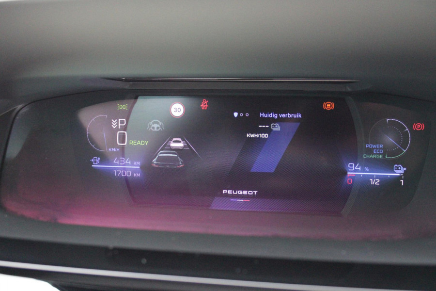 Peugeot e-408 GT AVANTAGE 58 kWh | PANORAMISCH SCHUIF/KANTEL DAK | ELEKTRISCH BEDIENBARE VOORSTOELEN | STOEL/STUUR VERWARMING | MASSAGE FUNCTIE OP DE VOORSTOELEN | FOCAL AUDIO SYSTEEM | ALCANTARA/LEDEREN BEKLEDING | 360° CAMERA | PARKEERSENSOREN VOOR + ACHTER | ELEKTRISCH BEDIENBARE ACHTERKLEP | SFEER VERLICHTING | KEYLESS ENTRY/START | 19" LICHTMETALEN VELGEN | DODEHOEK DETECTIE | ADAPTIVE CRUISE CONTROL | APPLE CARPLAY/ANDROID AUTO DRAADLOOS | DRAADLOOS TELEFOONLADEN |