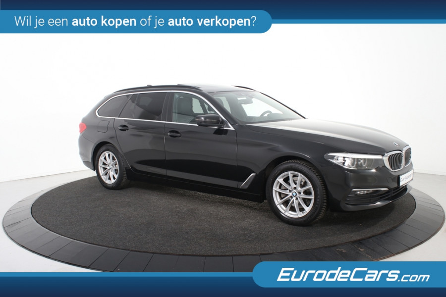 BMW 5 Serie Touring 520d *1ste Eigenaar*Leer*Panoramadak*Trekhaak*Ambiente*