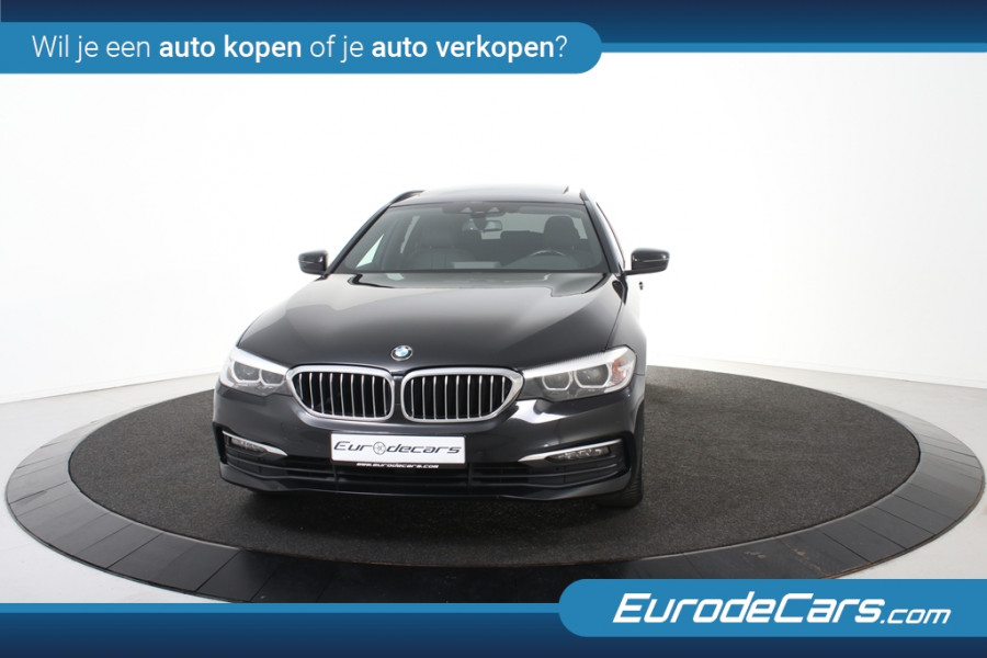 BMW 5 Serie Touring 520d *1ste Eigenaar*Leer*Panoramadak*Trekhaak*Ambiente*