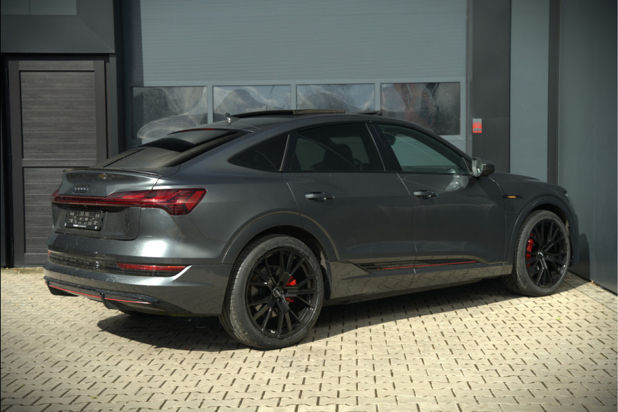 Audi e-tron Sportback 50 quattro S edition 71 kWh S-Line | Panoramadak | Stoelverwarming | Adaptive Cruise Control | Ambiance Verlichting | Memory Seat | Parkeersensoren | Keyless | Apple Carplay