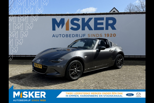 Mazda MX-5 RF 1.5 SkyAc-G 131 GT-M NIEUW GELEVERD/DEALERONDERHOUDEN/1e EIGENAA