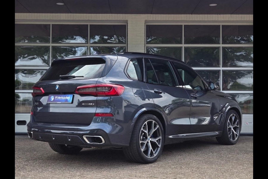 BMW X5 XDRIVE45E M SPORT | DRIVING PROFF. | PANORAMA | 360 CAMERA | SPORTSTOELEN | LASER | TREKHAAK |