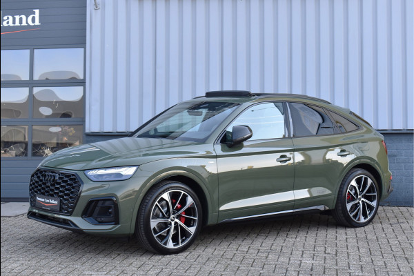 Audi Q5 Sportback 55 TFSI e S-Line 367 Pk Pano Lucht 360 Camera Oled Massage Vol Leder Matrix Led Trekhaak SQ5