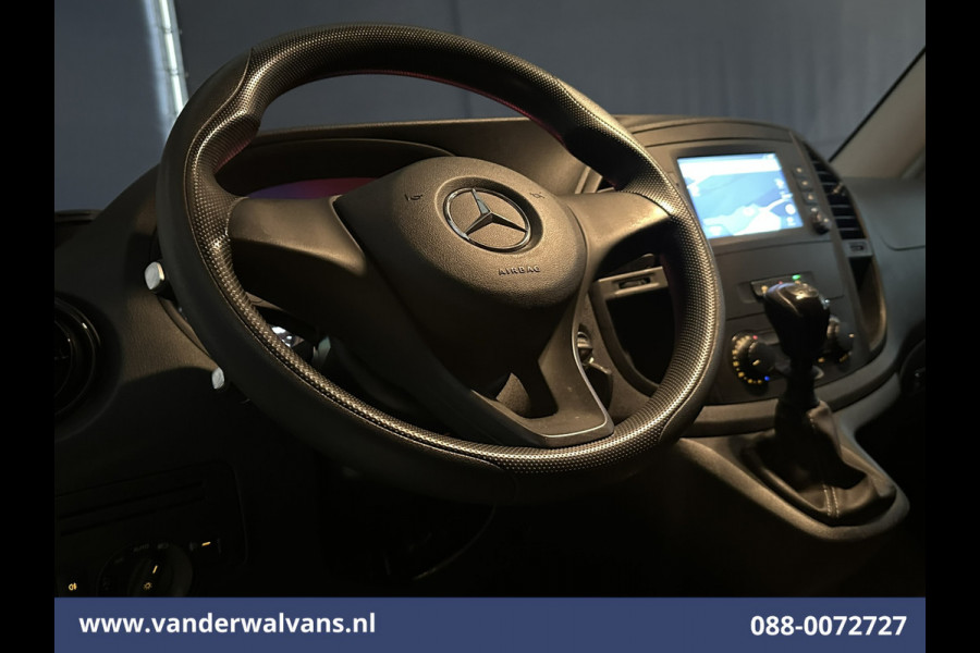 Mercedes-Benz Vito 110 CDI L3H1 Euro6 Airco | Camera | Navigatie | Apple Carplay | Cruisecontrol Android Auto, Achterklep