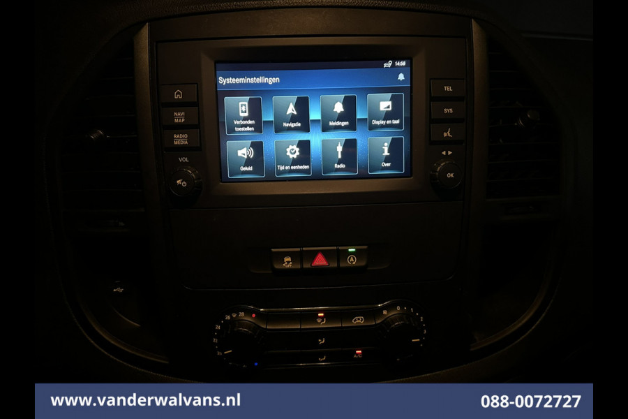Mercedes-Benz Vito 110 CDI L3H1 Euro6 Airco | Camera | Navigatie | Apple Carplay | Cruisecontrol Android Auto, Achterklep