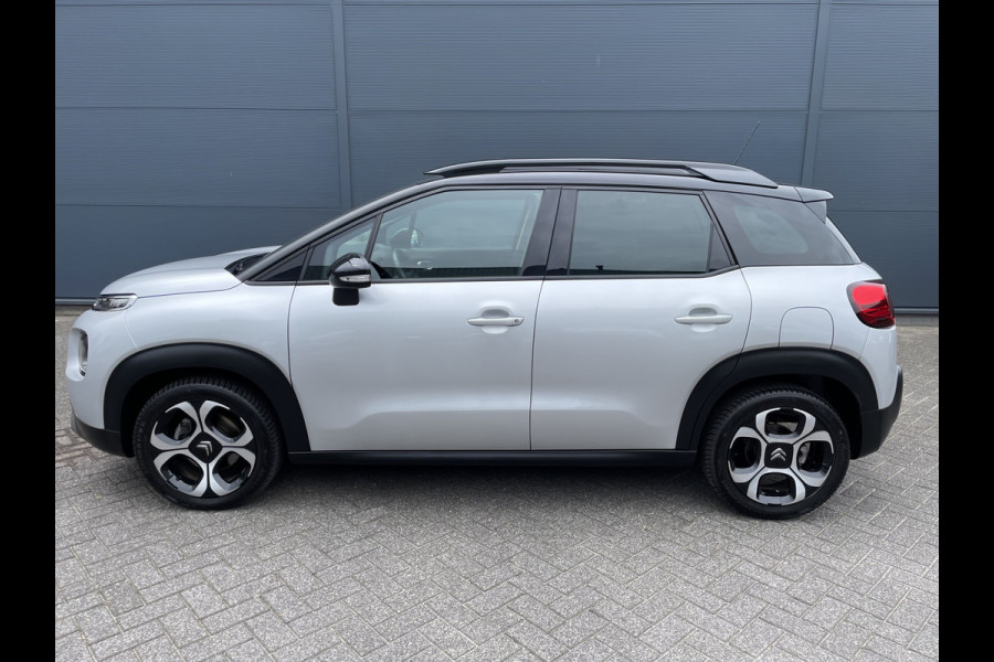 Citroën C3 Aircross 110pk Shine (Elektrisch Schuifdak - Leder incl stoelverwarming - Keyless Entry - Camera - HiFi - Parkeersensoren V+A - 17"incl 4
