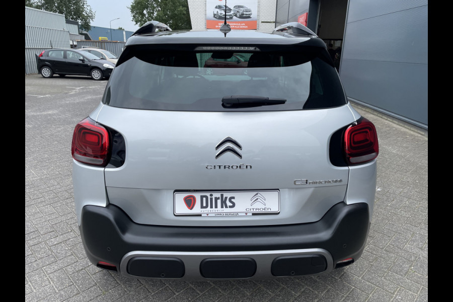 Citroën C3 Aircross 110pk Shine (Elektrisch Schuifdak - Leder incl stoelverwarming - Keyless Entry - Camera - HiFi - Parkeersensoren V+A - 17"incl 4