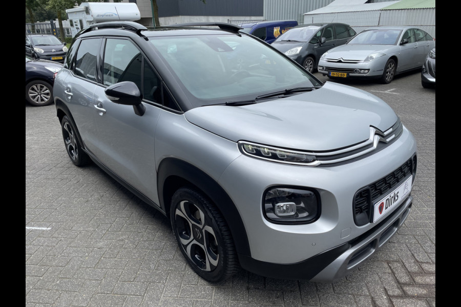 Citroën C3 Aircross 110pk Shine (Elektrisch Schuifdak - Leder incl stoelverwarming - Keyless Entry - Camera - HiFi - Parkeersensoren V+A - 17"incl 4
