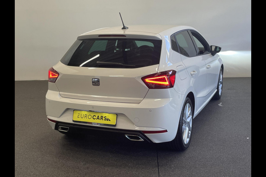 Seat Ibiza 1.0 110pk TSI DSG FR | Climate control | Cruise control | LED | Voorstoelen verwarmd | Parkeersensoren | Navigatie | Apple Carplay/ Android Auto |