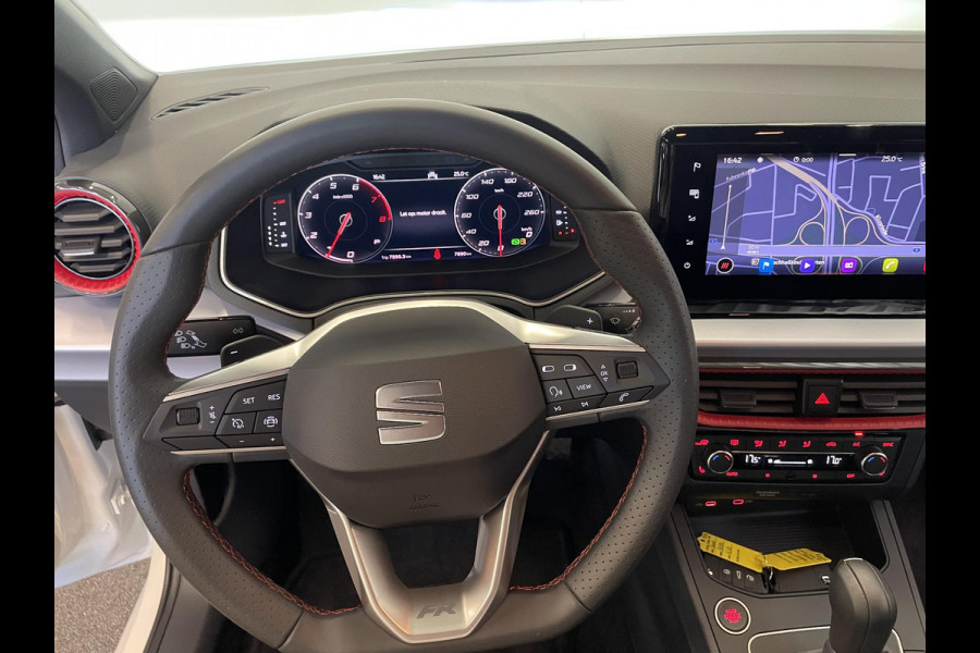 Seat Ibiza 1.0 110pk TSI DSG FR | Climate control | Cruise control | LED | Voorstoelen verwarmd | Parkeersensoren | Navigatie | Apple Carplay/ Android Auto |