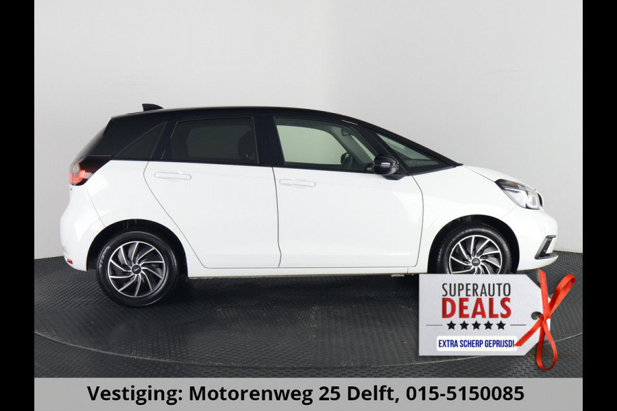 Honda Jazz 1.5 HEV AUTOMAAT ELEGANCE 1e EIG . GARANTIE 2033* STOELVERWARMING . CRUISE CONTROL . BLUETOOTH . ELEKTRISCHE RAMEN V+A
