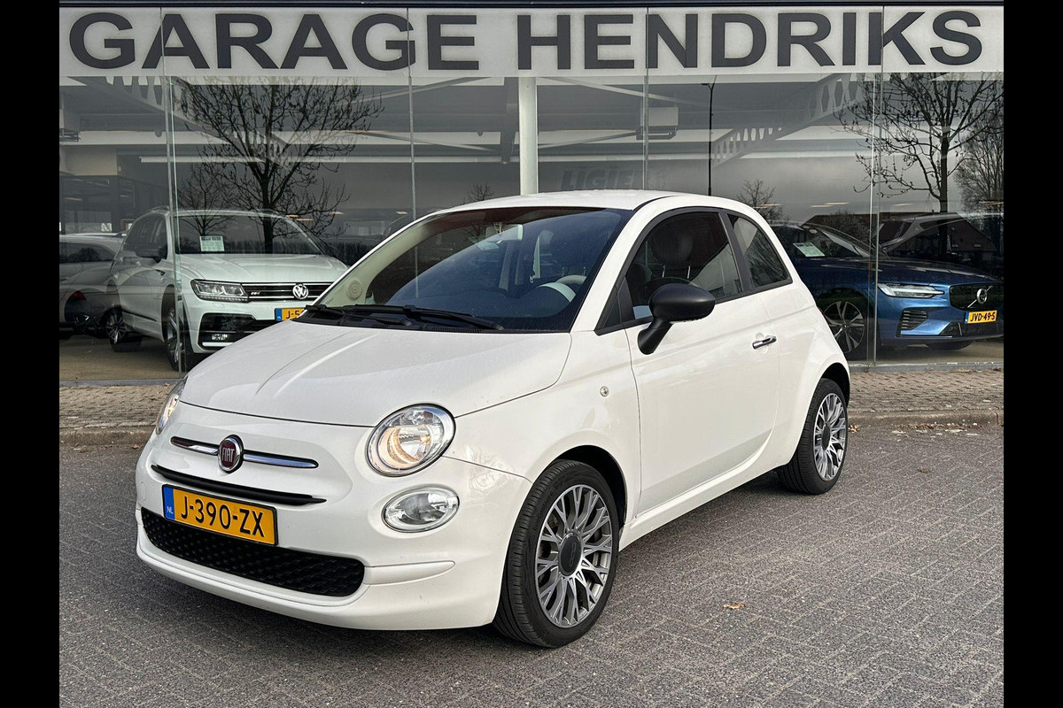 Fiat 500 1.0 Hybrid Pop | Airco | 16"LM velgen | Cruise Control | Bianco Gelato |
