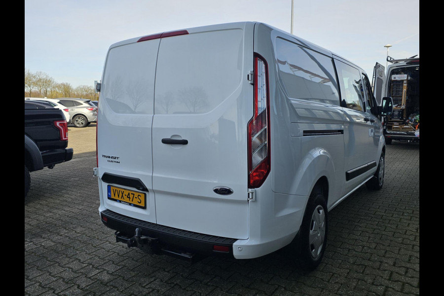 Ford Transit Custom 320 2.0 TDCI L2H1 Trend DC Trekhaak | Stoelverwarming | Camera | Cruise Control | Zéér nette auto!