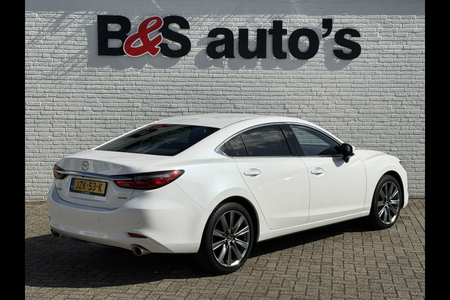 Mazda 6 2.0 SkyActiv-G Automaat Camera+Pdc Sunroof Stoel-Stuurverwarming Cruise Leder Memory Seats