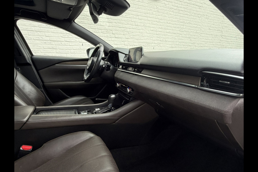 Mazda 6 2.0 SkyActiv-G Automaat Camera+Pdc Sunroof Stoel-Stuurverwarming Cruise Leder Memory Seats
