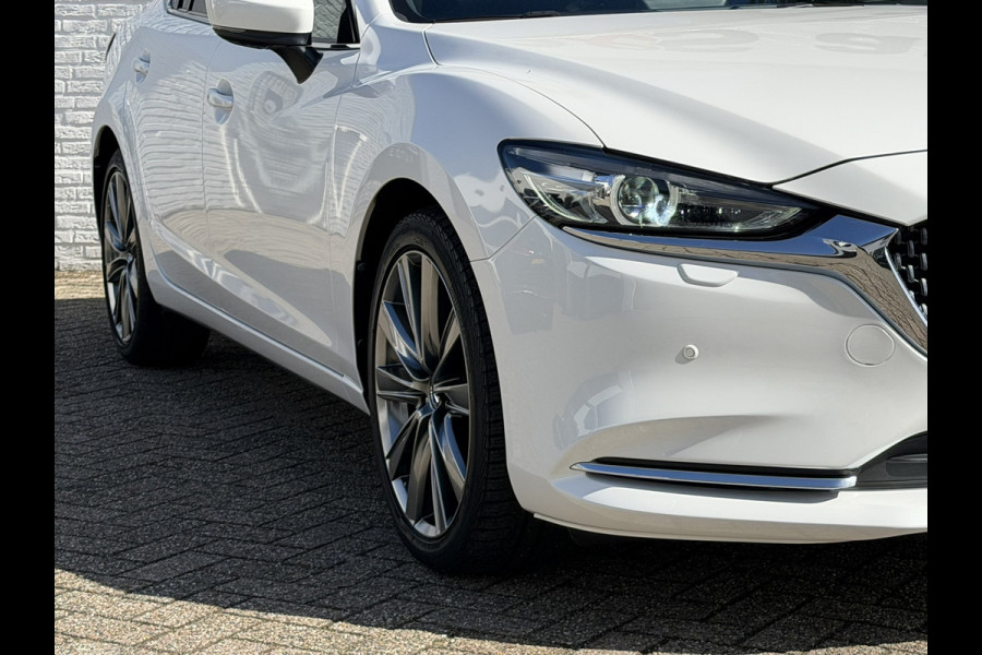 Mazda 6 2.0 SkyActiv-G Automaat Camera+Pdc Sunroof Stoel-Stuurverwarming Cruise Leder Memory Seats