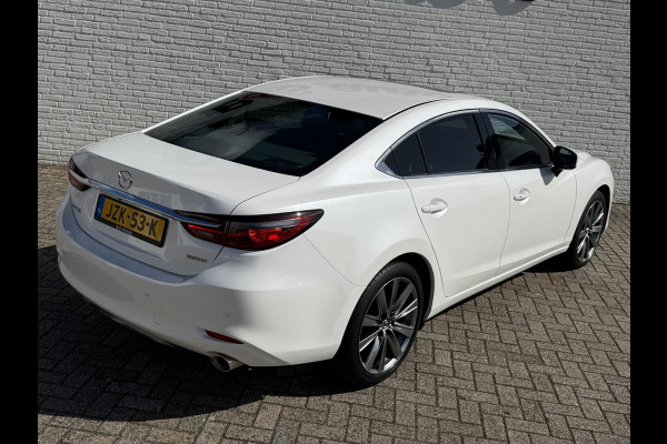 Mazda 6 2.0 SkyActiv-G Automaat Camera+Pdc Sunroof Stoel-Stuurverwarming Cruise Leder Memory Seats