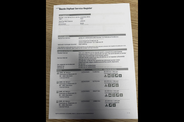 Mazda 6 2.0 SkyActiv-G Automaat Camera+Pdc Sunroof Stoel-Stuurverwarming Cruise Leder Memory Seats