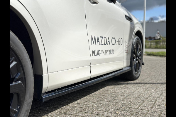 Mazda CX-60 2.5 e-SkyActiv PHEV Homura | AERO PACK | 360 CAMERA | HALF LEER HALF ALCANTARA |