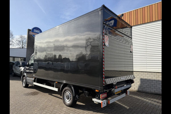 MAN TGE 35 2.0 Lang L4 Super Hoog 177pk bakwagen met Dhollandia laadklep / euro 6 / bpm vrij / vaste prijs rijklaar € 38.950 ex btw / lease vanaf € 636 / zwart metallic