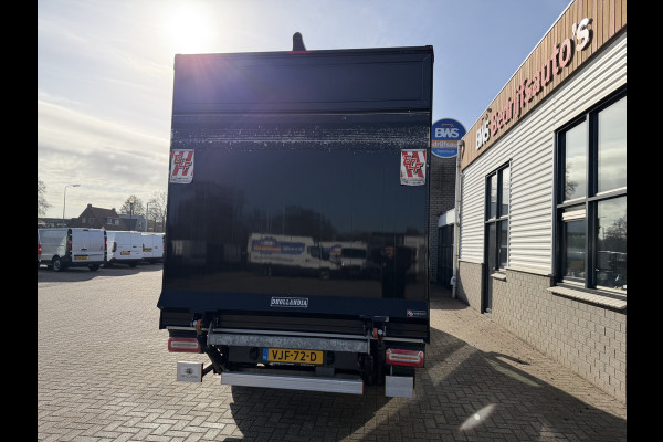 MAN TGE 35 2.0 Lang L4 Super Hoog 177pk bakwagen met Dhollandia laadklep / euro 6 / bpm vrij / vaste prijs rijklaar € 38.950 ex btw / lease vanaf € 636 / zwart metallic
